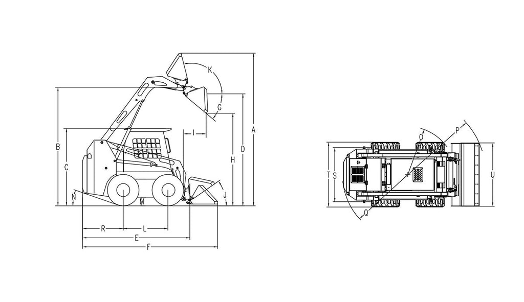 Sierda JC25 Wheeled Skid Steer Loader - Image 7