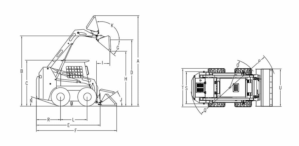 Sierda JC35 Wheeled Skid Steer Loader - Image 4