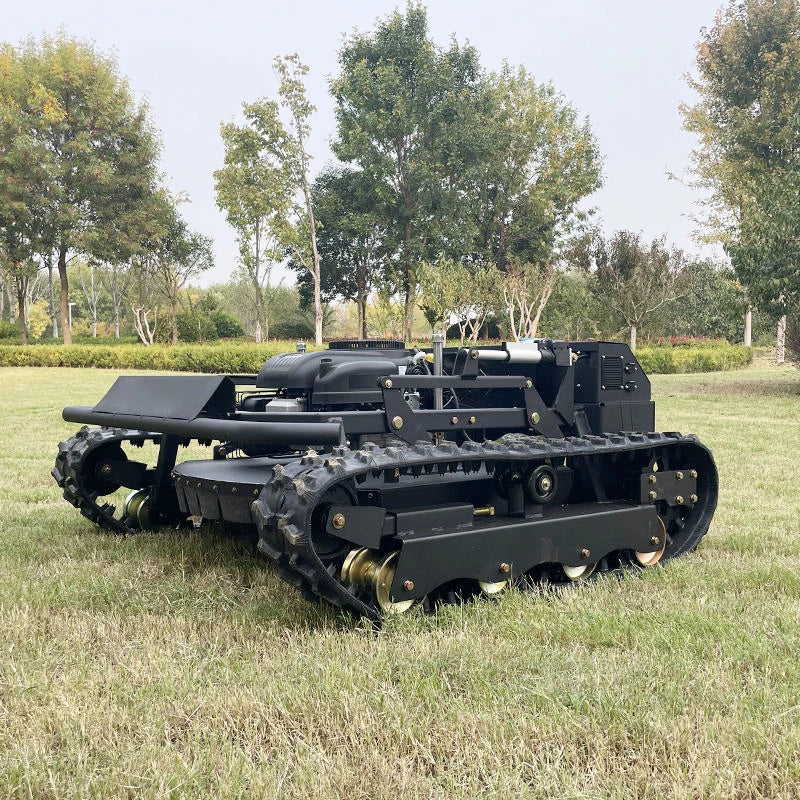 Jining GD-100D Big Power Diesel Engine RC Crawler Lawn Mower For Africa Farm / Middle East Garden